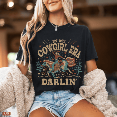 In My Cowgirl Era Darlin' Country Tee - Sunlit Funlit | Graphic Tees for Country Concert Addicts
